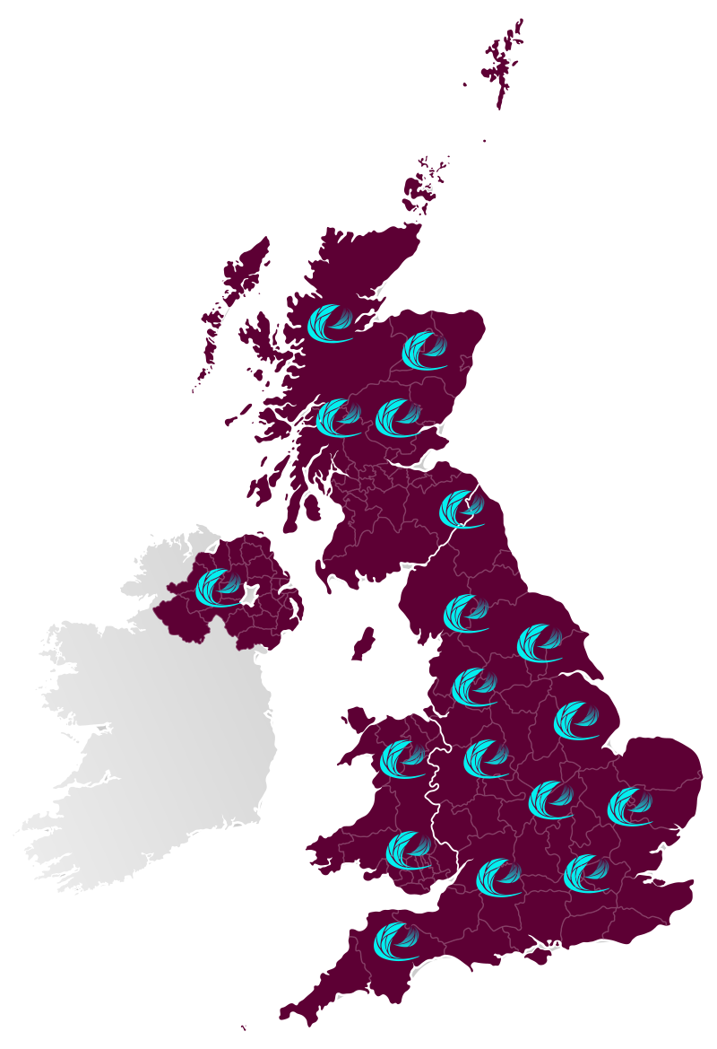 UK map ecovery