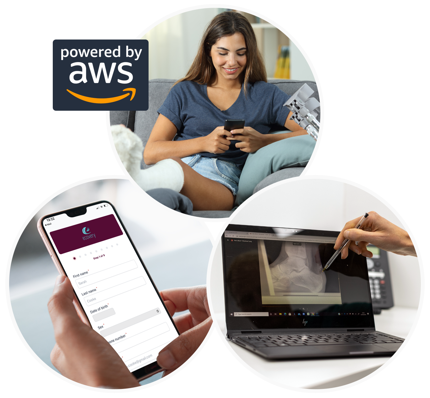 ecovery - A Clinical Triage Platform. Powered by AWS